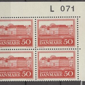 4-blok 50 øre dk-0445 L071