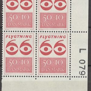 4-blok 50+10 øre dk-0449 L079
