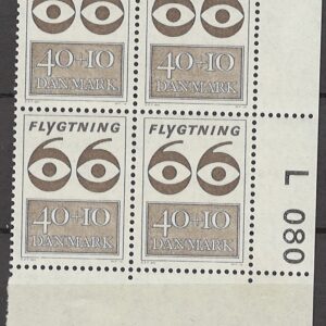 4-blok 40+10 øre dk-0448 L080