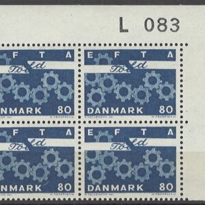 4-blok 80 øre dk-0453 L083