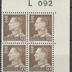 4-blok 50 øre dk-0432 L092
