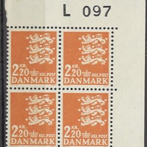 4-blok 2,20 kr dk-0464 L097