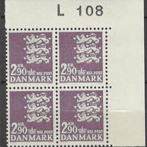4-blok 2,90 kr dk-0470 L108