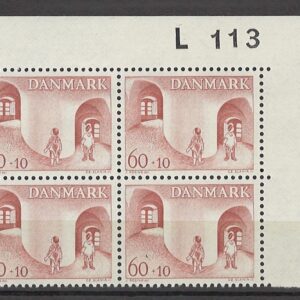 4-blok 60+10 øre dk-0472 L113