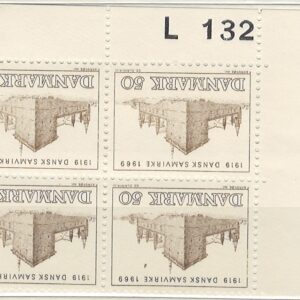 4-blok 50 øre dk-0483 L132