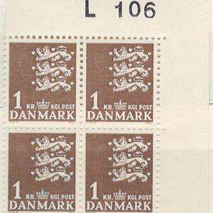4-blok 1 kr dk-0193 L146