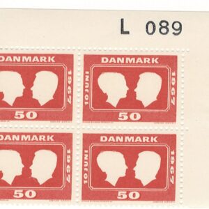 4-blok 50 øre dk-0458 L089