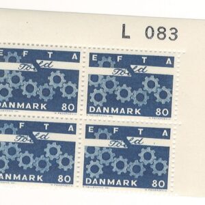 4-blok 80 øre dk-0453 L083