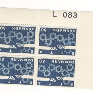 4-blok 80 øre dk-0453 L083