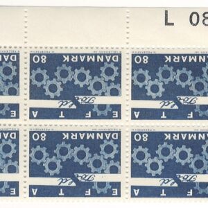 4-blok 80 øre dk-0453 L083