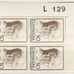 4-blok 50 øre dk-0480 L129