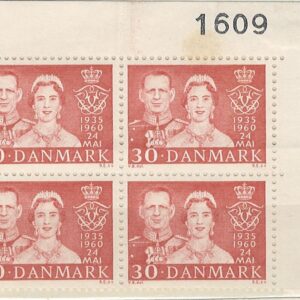 4-blok 30 øre dk-0384 1609
