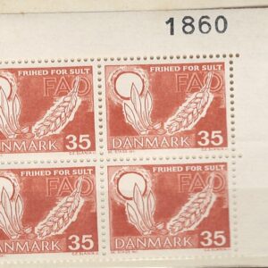 4-blok 35 øre dk-0412 1860