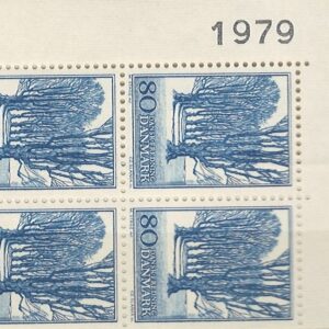 4-blok 80 øre dk-0446 1979