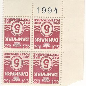 4-blok 5 øre dk-0246 1994
