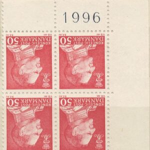 4-blok 50 øre dk-0432 1996