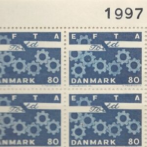 4-blok 80 øre dk-0453 1997