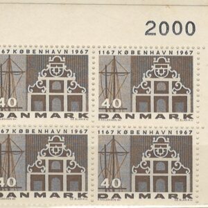 4-blok 40 øre dk-0455 2000