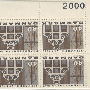 4-blok 40 øre dk-0455 2000