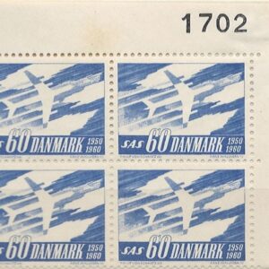 4-blok 60 øre dk-0391 1702