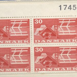 4-blok 30 øre dk-0382 1745