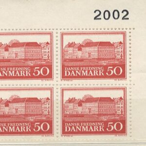4-blok 50 øre dk-0445 2002