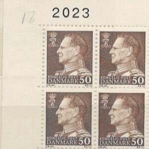 4-blok 50 øre dk-0460 2023