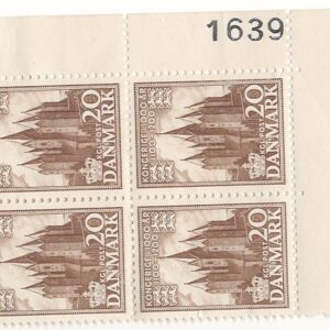 4-blok 20 øre dk-0348 1639