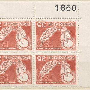4-blok 35 øre dk-0412 1860