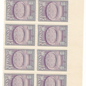 8-blok 15 øre dk-0347 1228