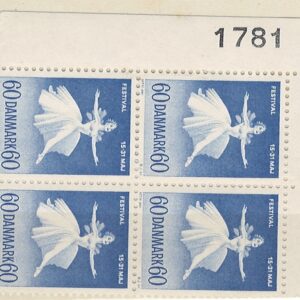 4-blok 60 øre dk-0406 1781