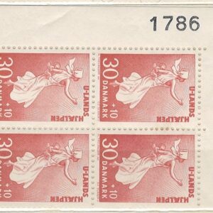 4-blok 30 øre dk-0408 1786