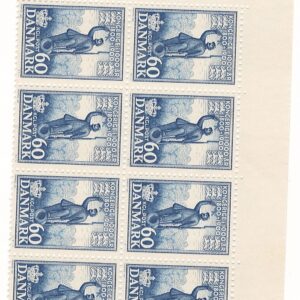 8-blok 60 øre dk-0355 1629