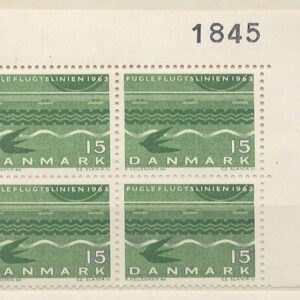 4-blok 15 øre dk-0416 1845