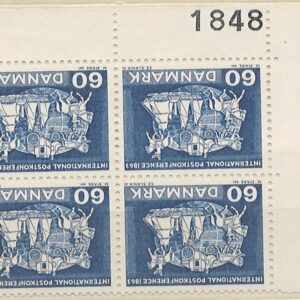 4-blok 60 øre dk-0417 1848