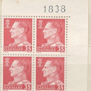 4-blok 35 øre dk-0415 1838