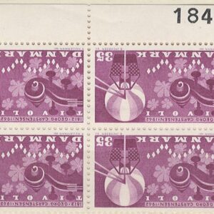 4-blok 35 øre dk-0410 1849