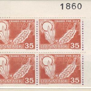 4-blok 35 øre dk-0412 1860