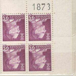 4-blok 95 øre dk-0419 1873