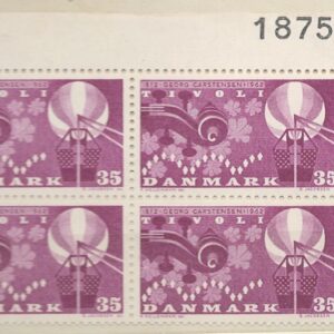 4-blok 35 øre dk-0410 1875