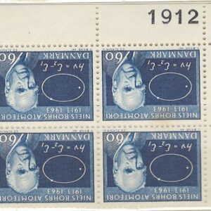 4-blok 60 øre dk-0421 1912