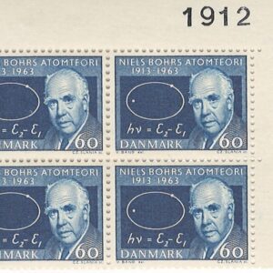 4-blok 60 øre dk-0421 1912