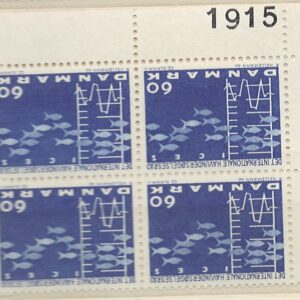 4-blok 60 øre dk-0426 1915