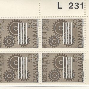 4-blok 50 øre dk-0543 L231