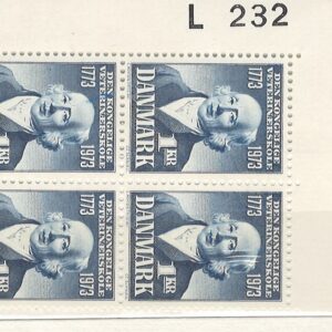 4-blok 1 kr dk-0544 L232
