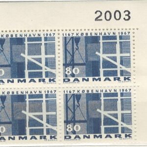4-blok 80 øre dk-0457 2003