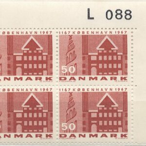 4-blok 50 øre dk-0456 L088