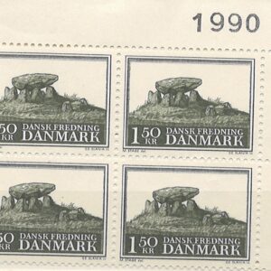 4-blok 1,50 kr dk-0451 1990