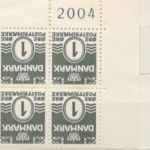 4-blok 1 øre dk-0196 2004