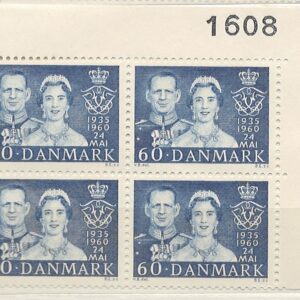 4-blok 60 øre dk-0385 1608